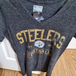 Steelers V neck tshirt